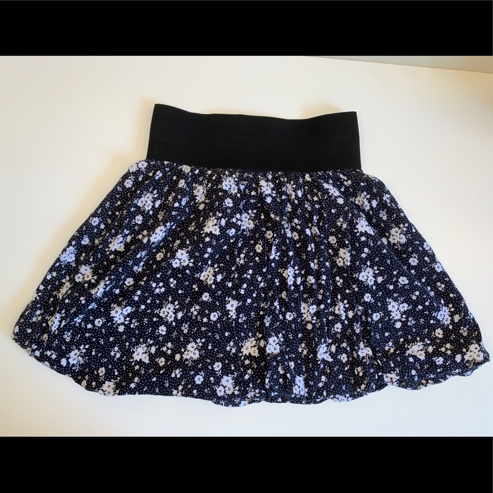 Floral Mini Skirt